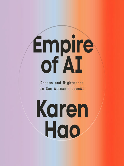 Title details for Empire of AI by Karen Hao - Wait list